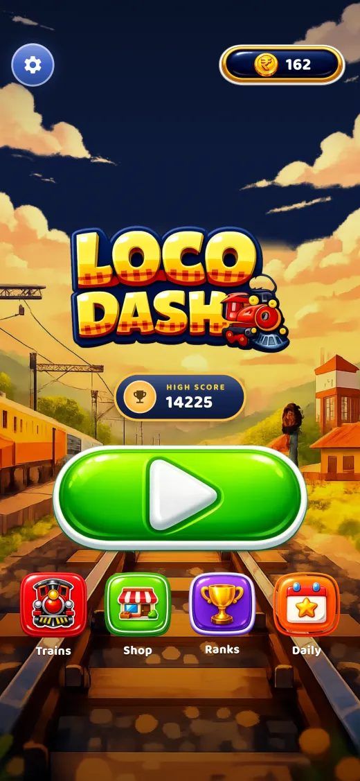 Loco Dash menu
