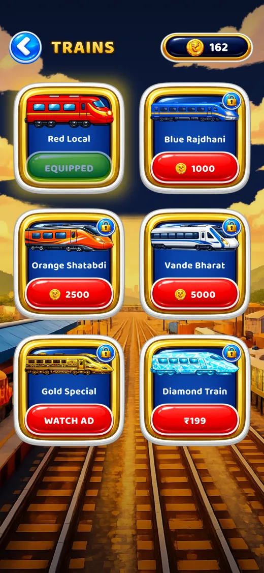 Loco Dash trains