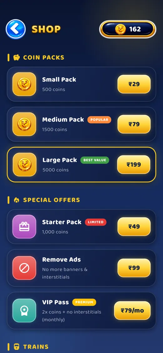 Loco Dash shop